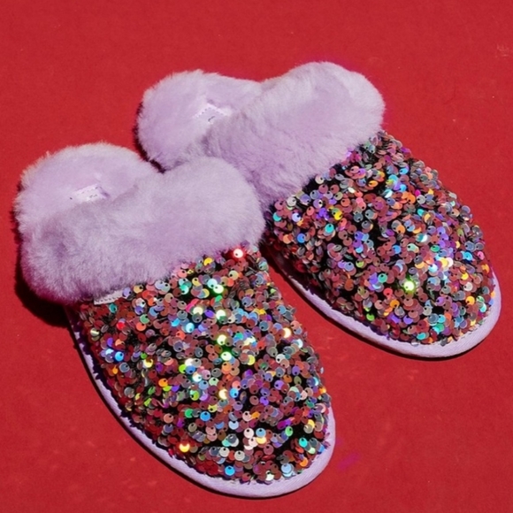 UGG Lilac Frst Scuffette II Stellar Sequin Slipper - Picture 8 of 12
